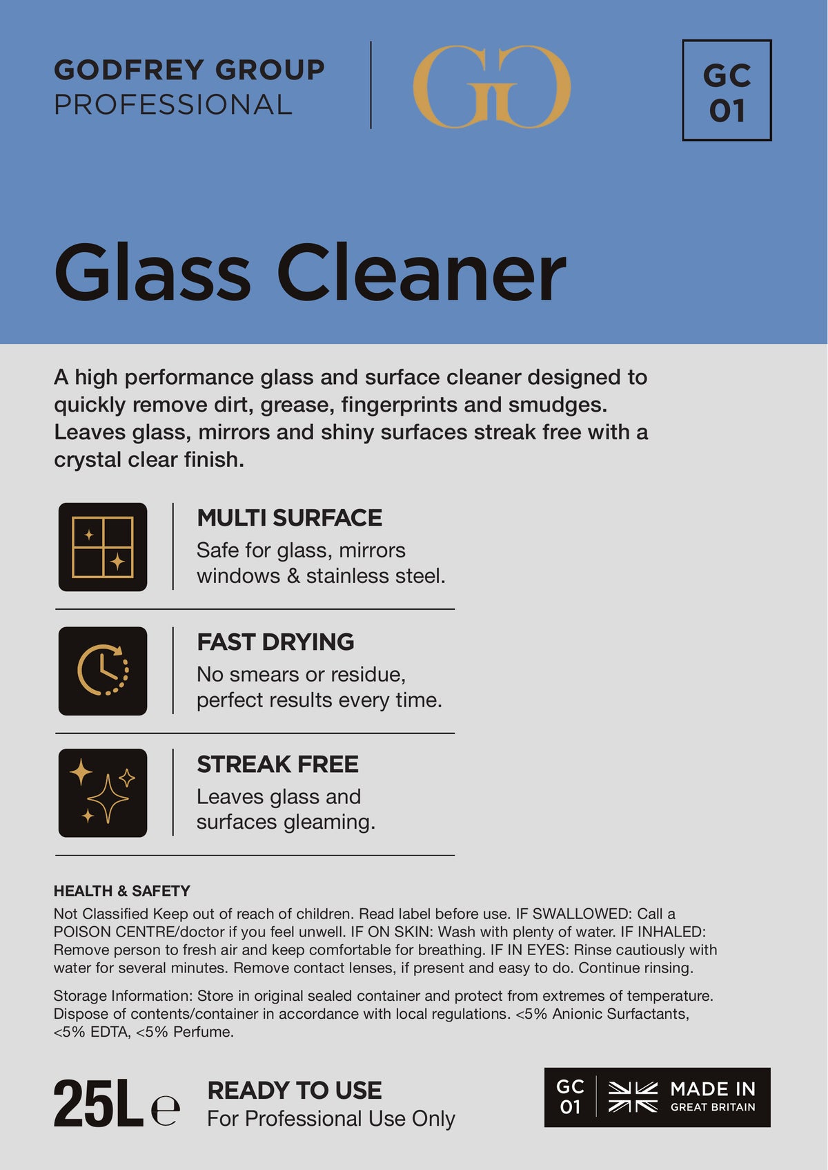 Glass Cleaner RTU