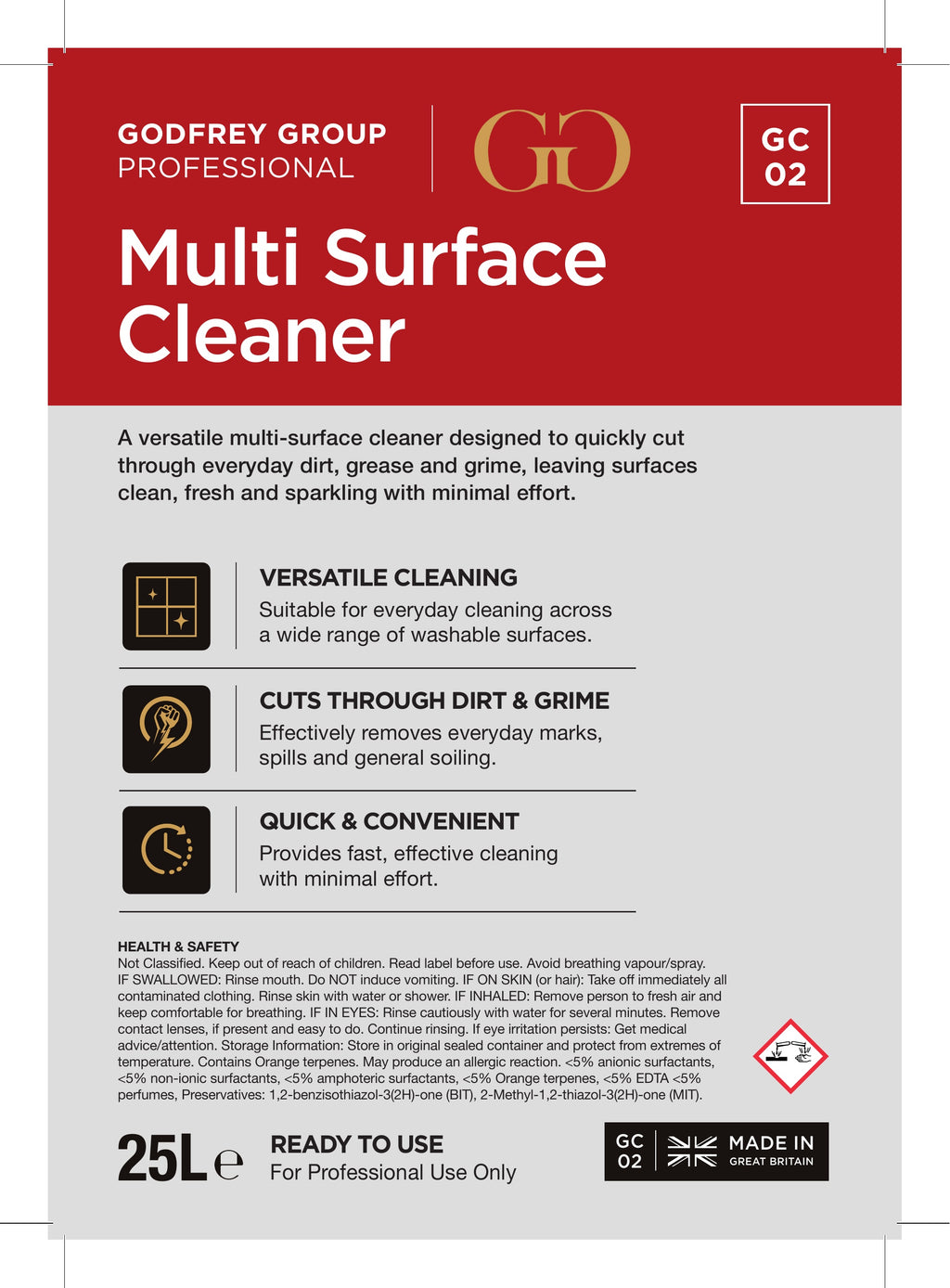 Multi Surface Cleaner
