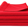 36 Pack RED Microfibre